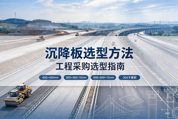 武陵源沉降板选择方法