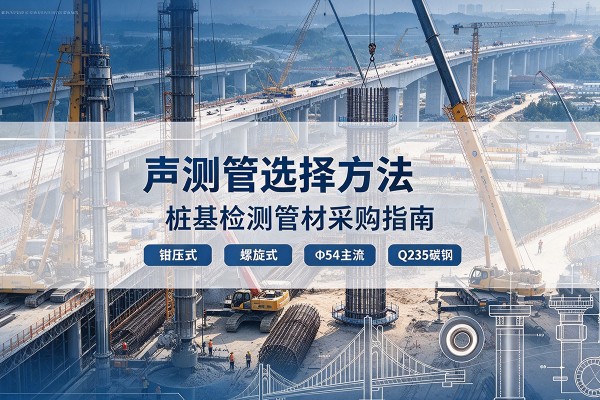 武陵源声测管选型标准