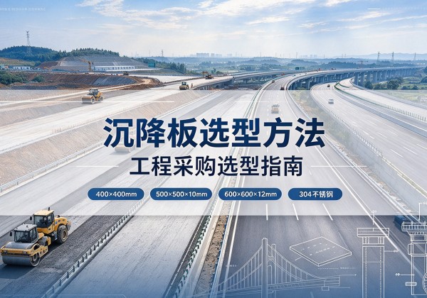 武陵源沉降板选择方法