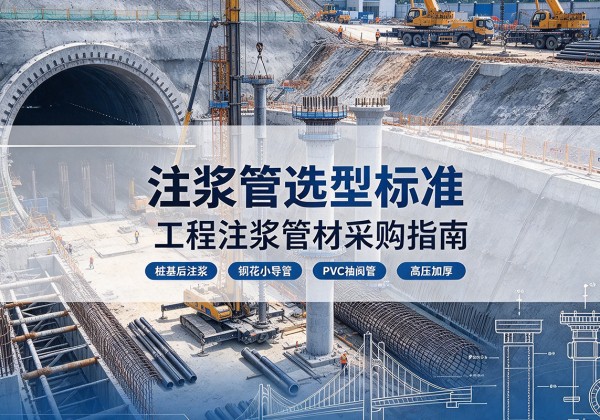 武陵源注浆管选型标准